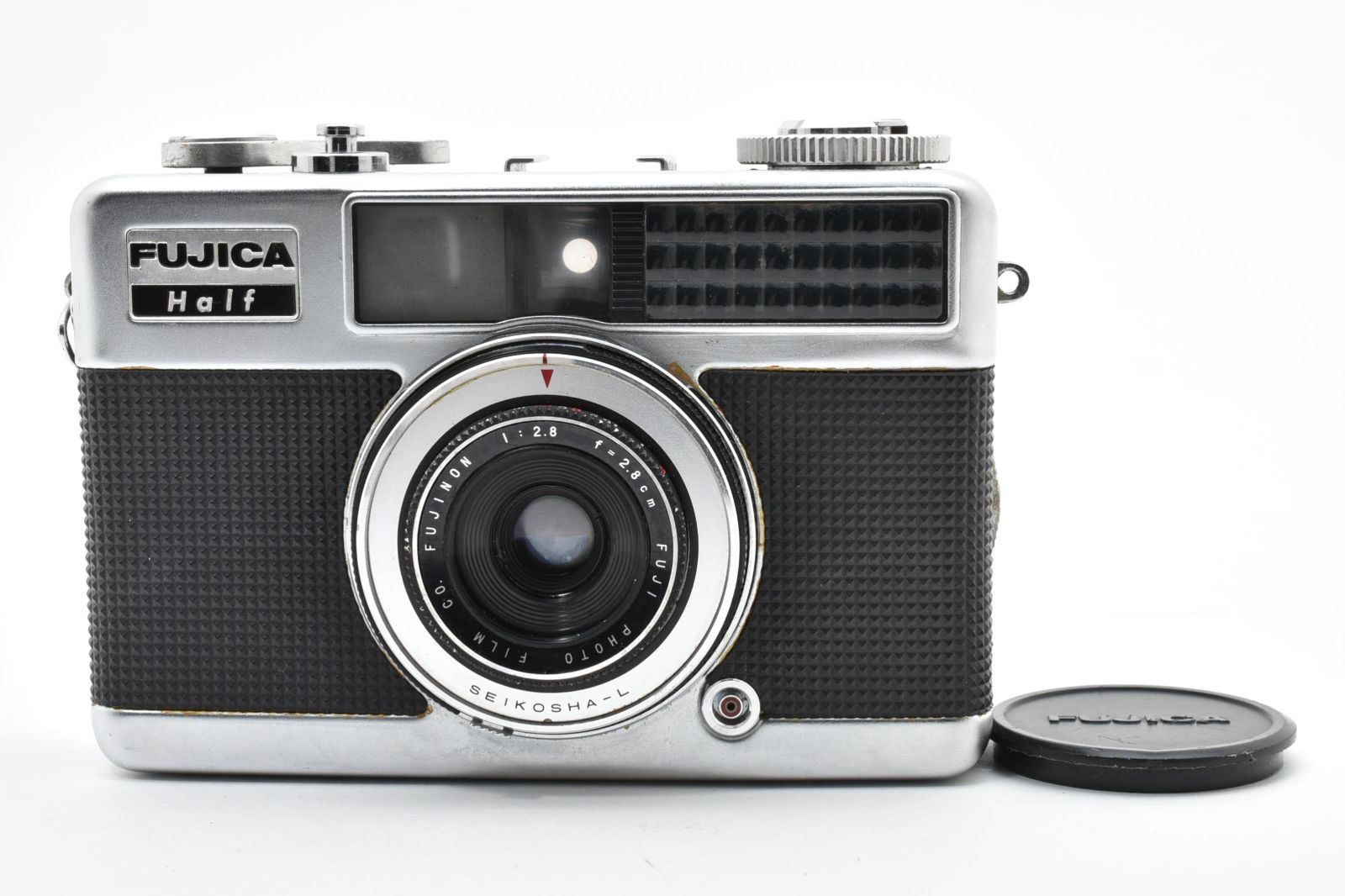 ★昭和レトロ・ハーフカメラ★ フジカハーフ FUJICA Half 【シャッターOK】 2倍撮れて経済的！ 飾っても可愛いクラシック機 #0621A
