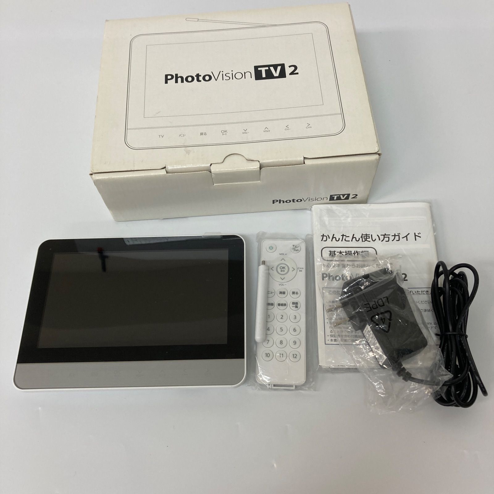 PhotoVision TV2 ホワイト 【k1566】