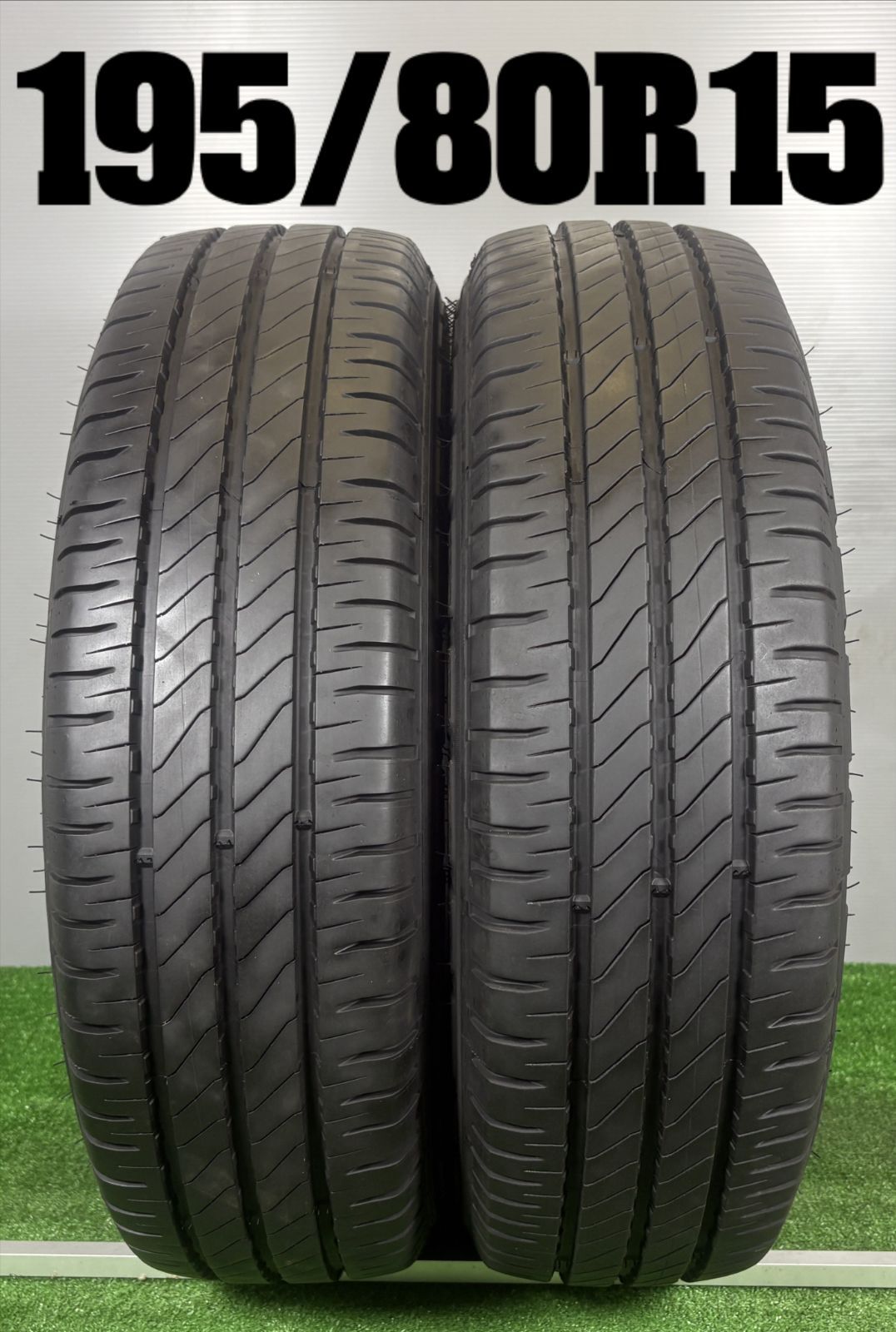 送料無料★195/80R15 ミシュラン AGILIS 3 2022年製 2本 夏 タイヤ ノーマル 中古 TB1250