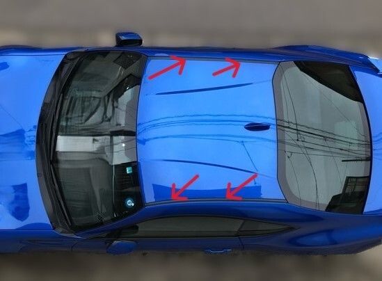 スバル 純正品 BRZ ZC6 ルーフモール ルーフドリップ サイドフィニッシュ モールディング 左右セット 86 Roof molding