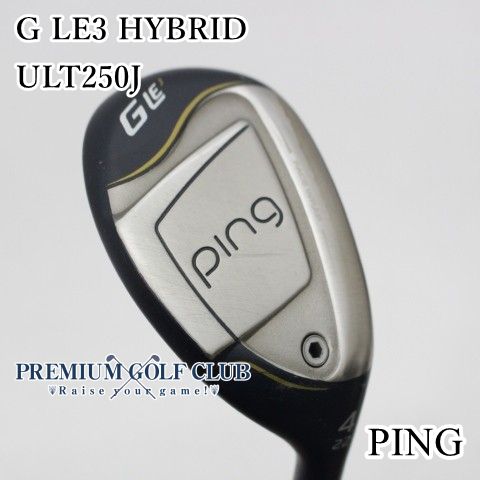 【中古】[B-ランク] レディースユーティリティ ピン GLE3 HYBRID ハイブリッド ULT250J(A) U4(22度)　[9219]