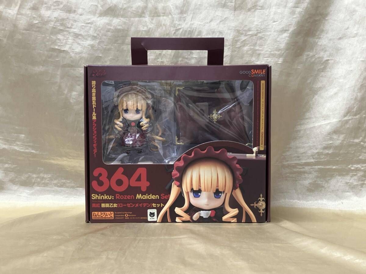 ねんどいど「ローゼンメイデン」3種（未開封） 未開封 ねんどろいど 364 ロｰゼンメイデン 真紅 薔薇乙女(ロｰゼン