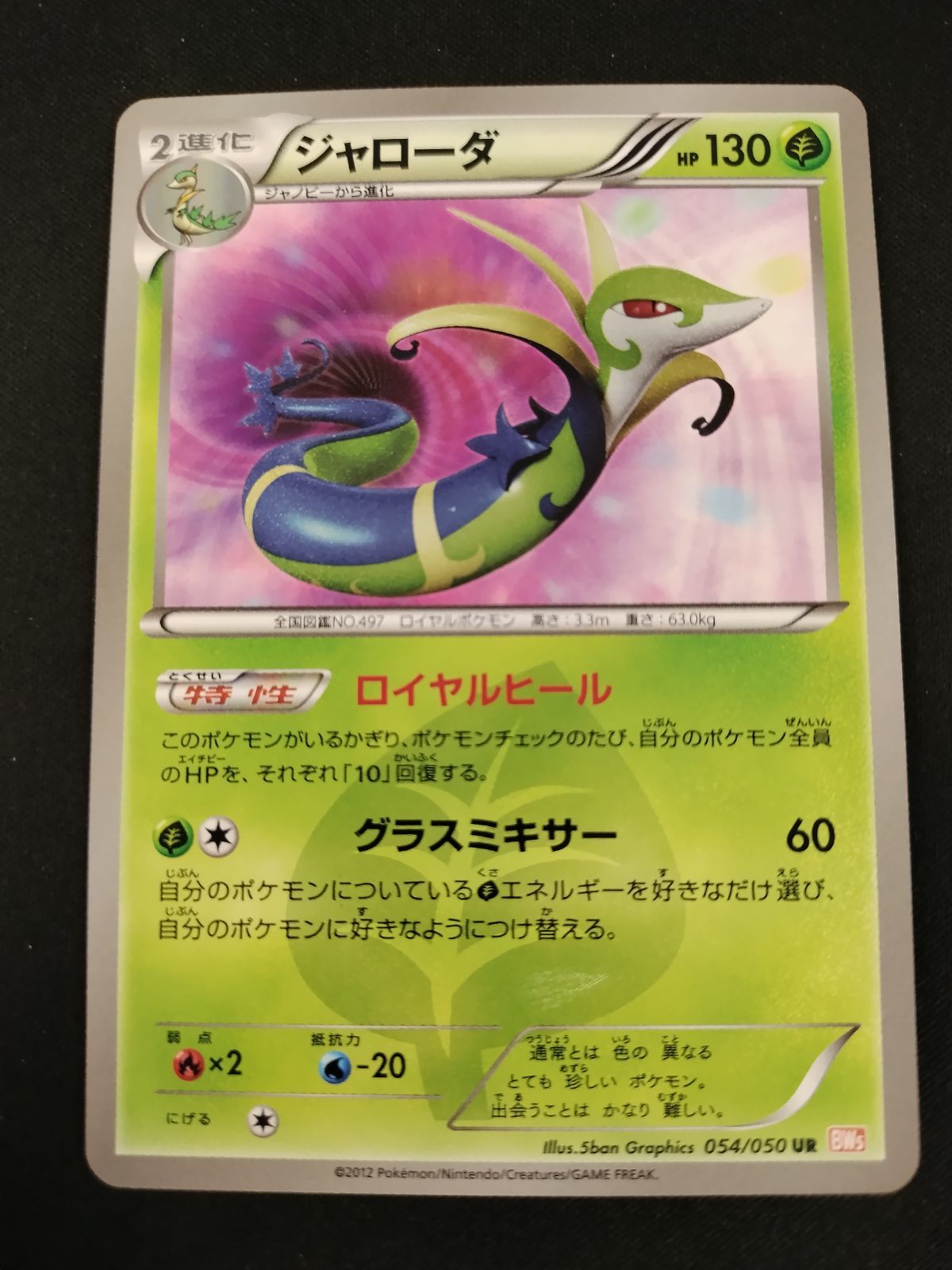 【中古TCG】ポケモンカードジャローダ(054/050 UR) キズあり【50-61】