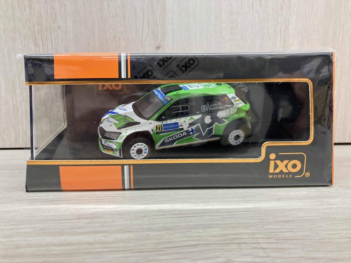 ixo 1/43 シュコダ ファビア Rally2 EVO 2022年エストニアラリー E.Lindholm/R.Hamalainen #27 ｉｘｏ（イクソ）