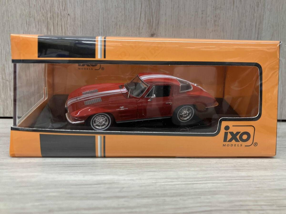 ixo 1/43 シボレｰ コルベット スティングレｰ 1963 レッド/ホワイト ｉｘｏ（イクソ）
