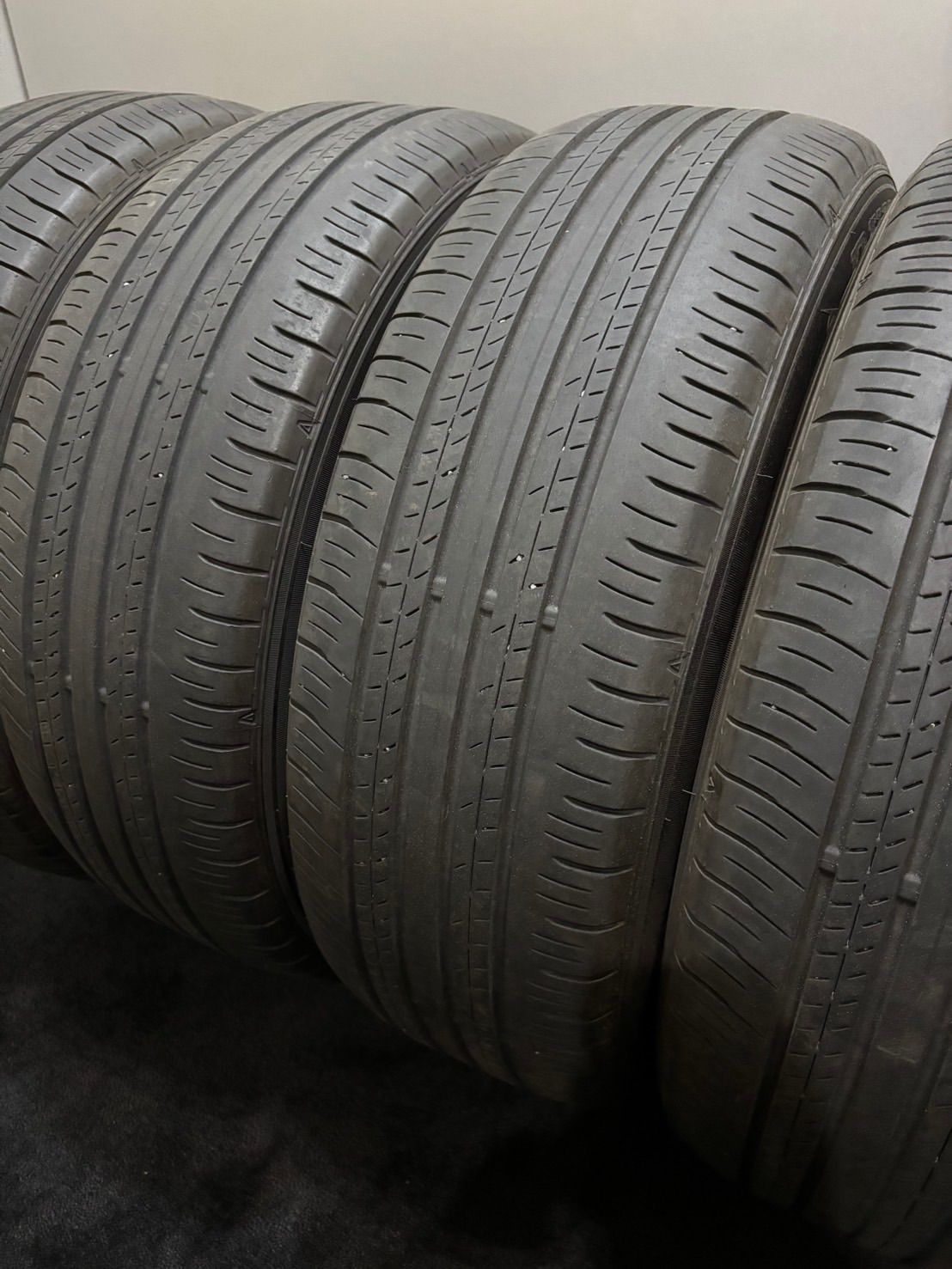 ★225/60R18 DUNLOP/GRANDTREK PT30 23年製 夏タイヤ サマータイヤ 4本 ダンロップ グラントレック ハリアー RAV4 NX (2-M205)