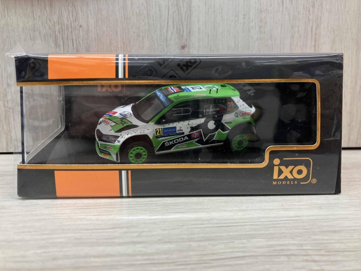 ixo 1/43 シュコダ ファビア Rally2 EVO 2022年エストニアラリー A