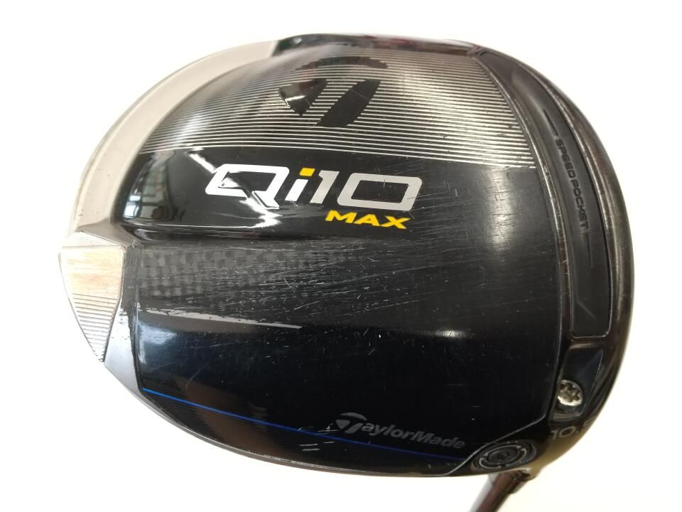 テーラーメイド　Qi10 MAX　10.5度　Diamana BLUE TM50　SRフレックス　ドライバー　中古　ゴルフドゥ！山口防府店【最短即日発送】