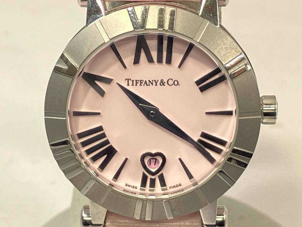 【BOX付】 TIFFANY＆Co. ティファニー アトラス Z1300.11.11A31A41A クォーツ ウォッチ 腕時計