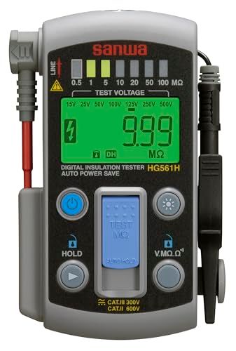 三和電気計器 SANWA スマートスタイル7レンジ式デジタル絶縁抵抗計 HG561H★m 7015a736