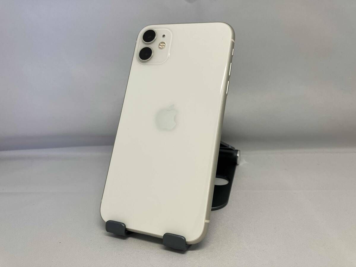 iPhone 11 64GB ホワイト docomo【SIMロックなし】(傷あり) - メルカリ