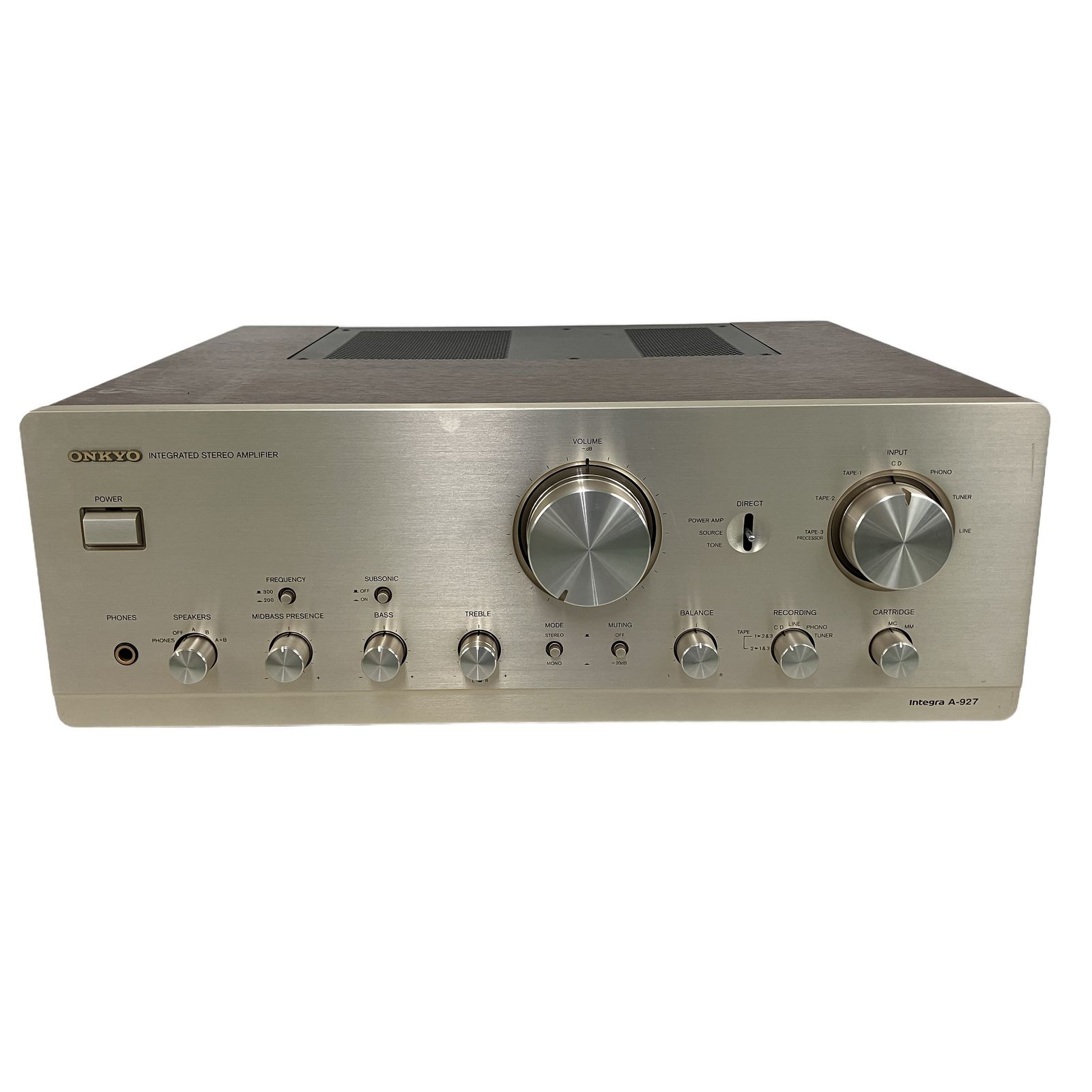 A-927 ONKYO Integra プリメインアンプ オーディオ機器 オンキョー
