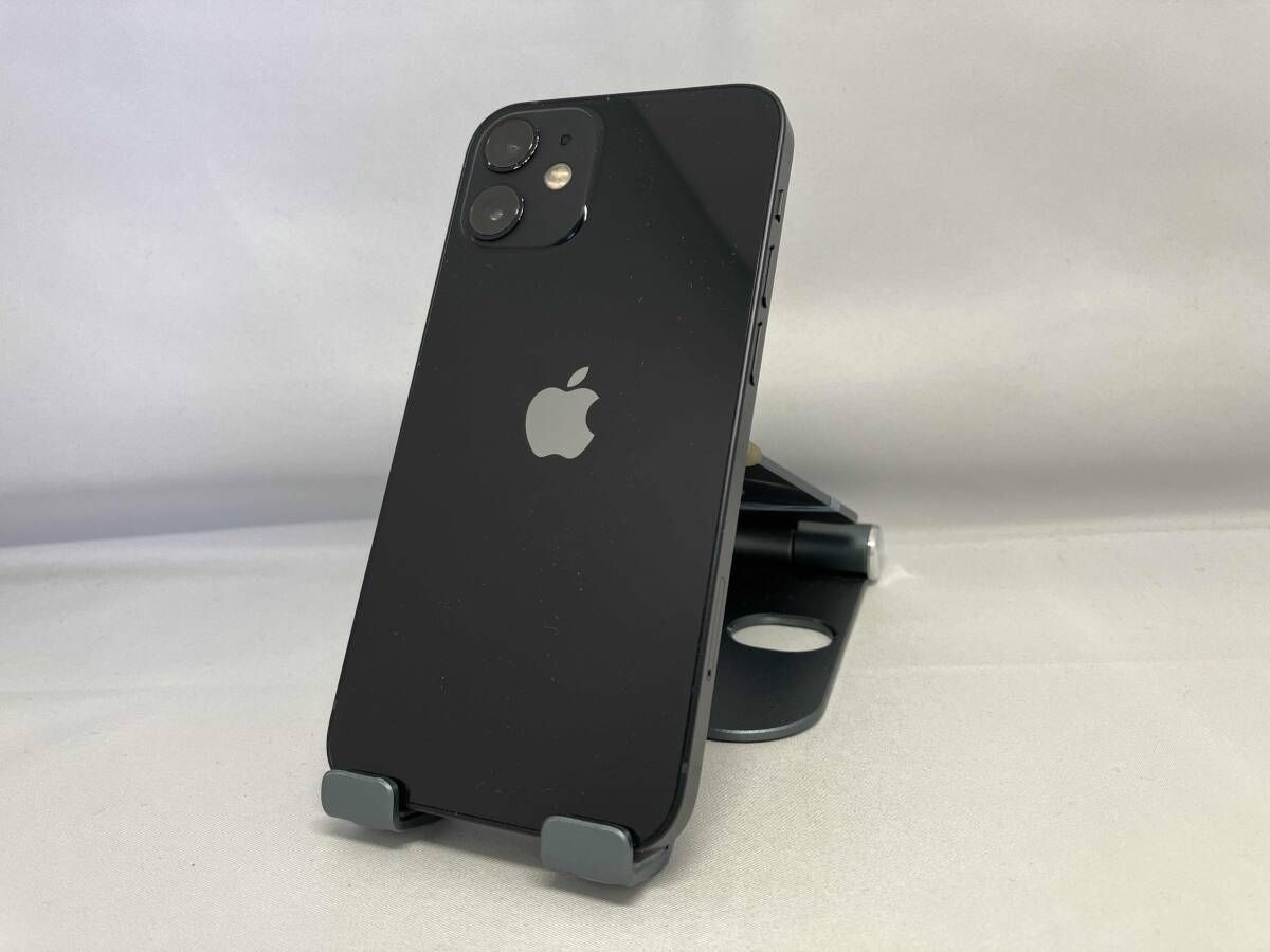 docomo 【SIMロックなし】MGDJ3J/A iPhone 12 Mini 128GB ブラック docomo