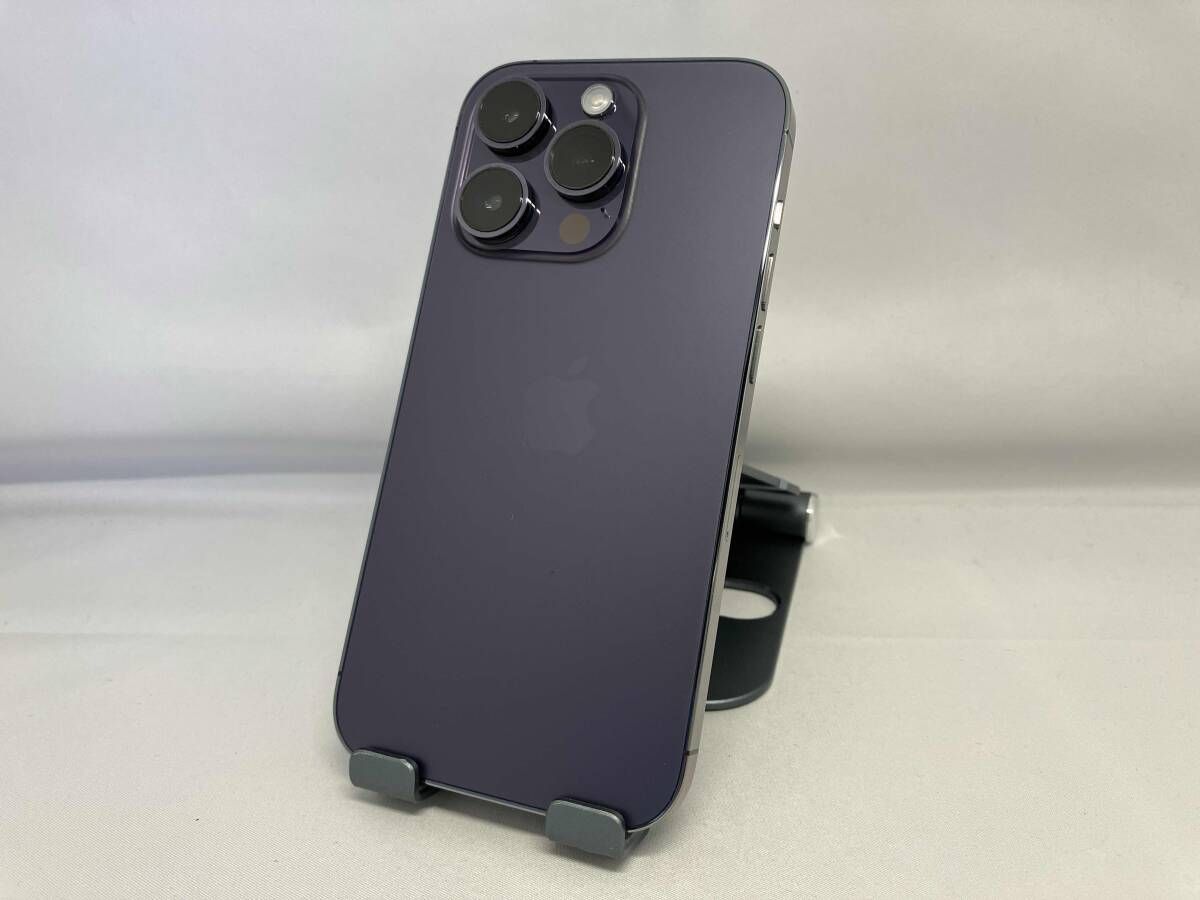 docomo 【SIMロックなし】MQ1E3J/A iPhone 14 Pro 256GB ディｰプパｰプル docomo