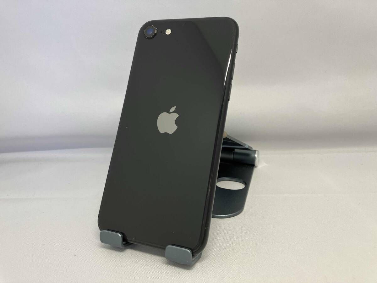 【SIMロックなし】MHGP3J/A iPhone SE(第2世代) 64GB ブラック UQ