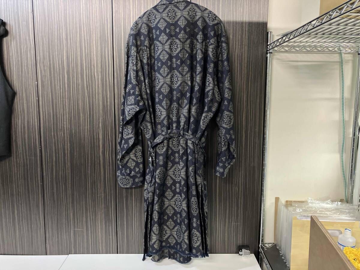 YOHJI YAMAMOTO POUR HOMME 23AW 左二重柄ガウンB