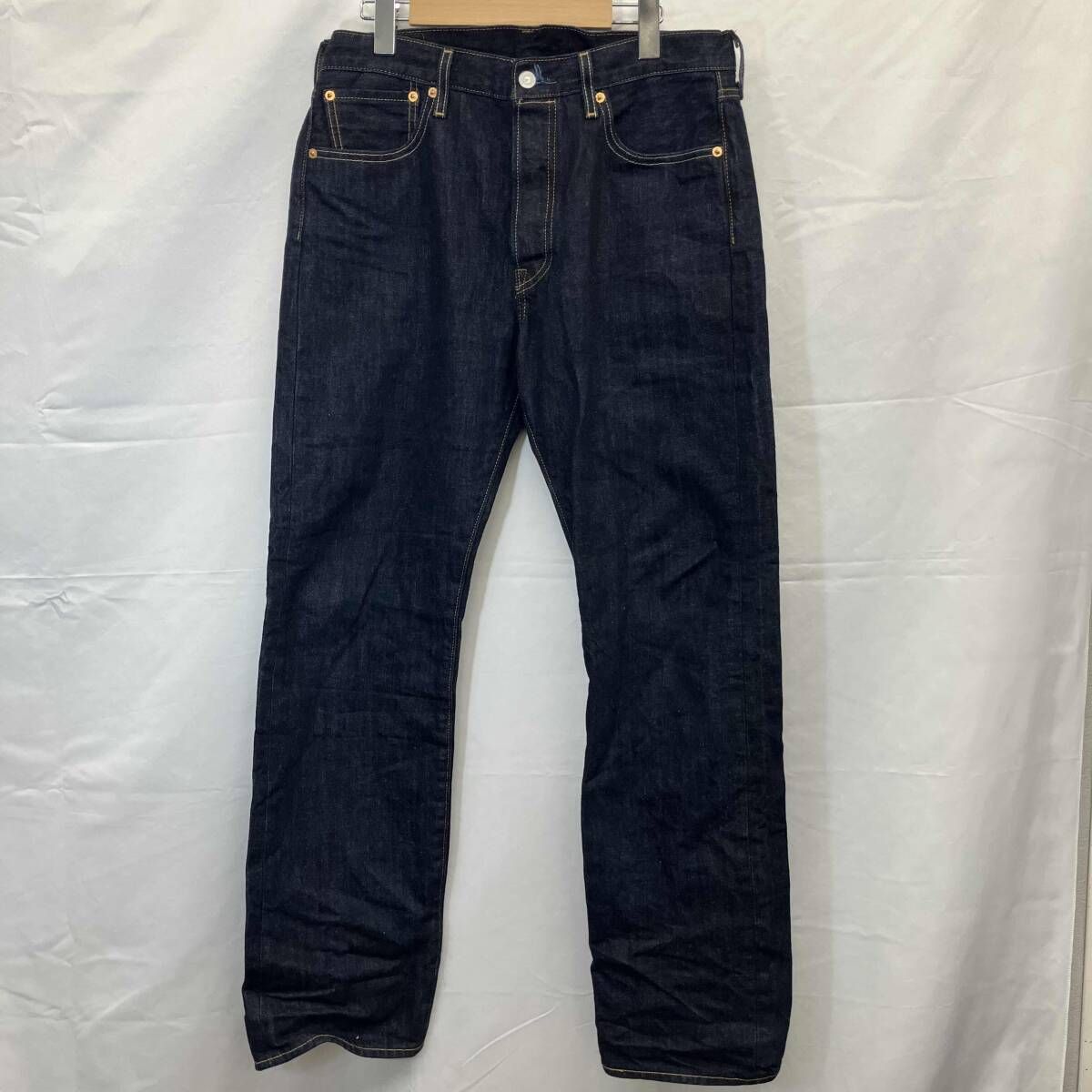 LEVI‘S / リーバイス / ジーンズ / 00501-1484 BIG E / サイズL / ネイビー / ボタン裏5286