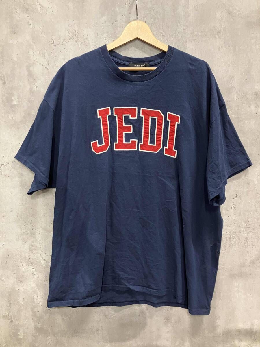 23SS UNDER COVER アンダーカバー STAR WARS JEDI アップリケクルーネック ネイビー サイズXXL