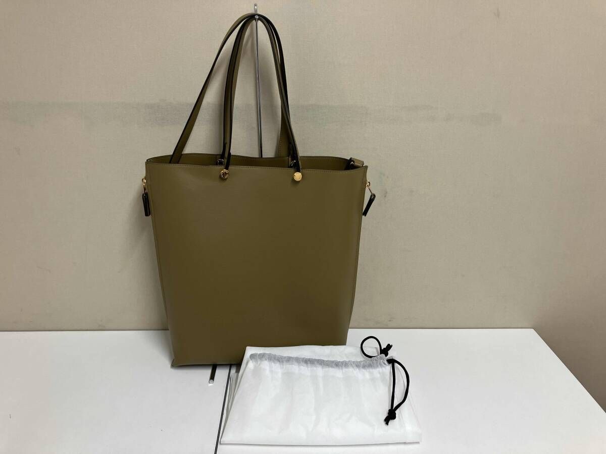 【保存袋付き】EPOR ロペエポール Y BAG Large 2way トートーバッグ カーキ