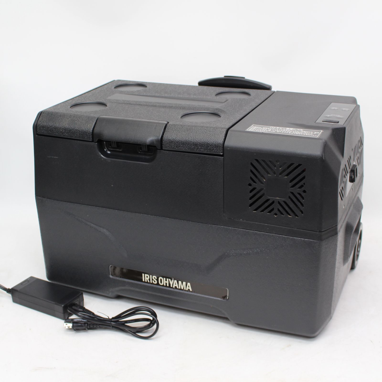 787)アイリスオーヤマ 30L ポータブル冷蔵冷凍庫 IPD-3A-B ブラック 2024年製