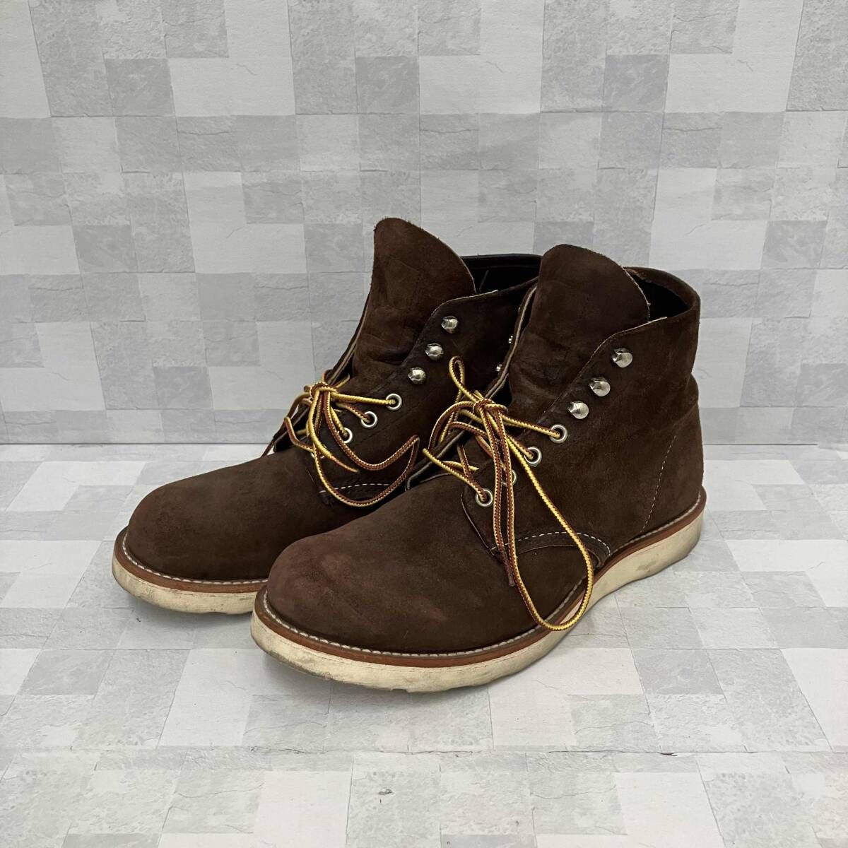 RED WING レッドウィング ブーツ 6インチ クラシックラウンド 6-inch Classic Round 8164 USA製 25.5cmブラウン