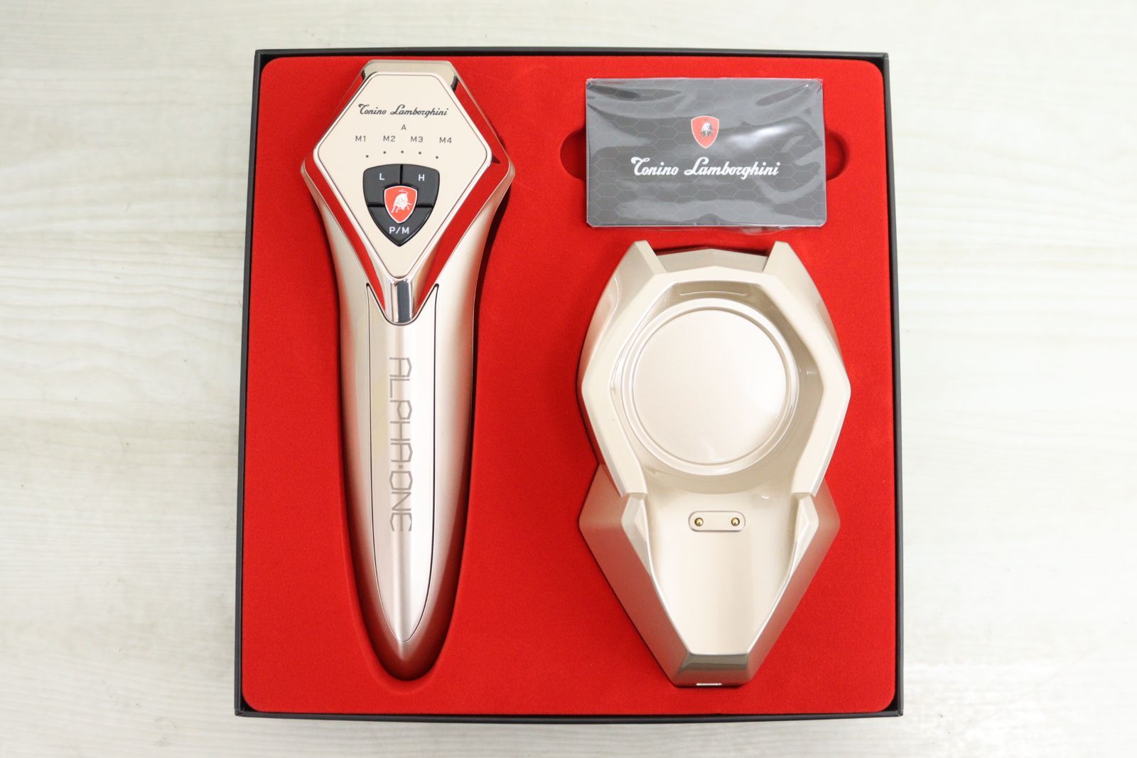 未使用 ALPHA ONE アルファワン トニーノ ランボルギーニ 美顔器 管理