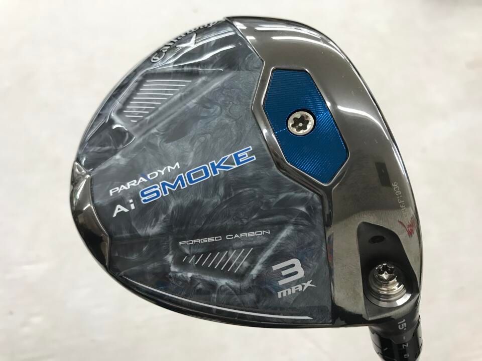 キャロウェイ　PARADYM Ai SMOKE MAX　15度　TENSEI 50 for Callaway(Ai SMOKE)　Sフレックス　フェアウェイウッド　中古【最短即日発送】