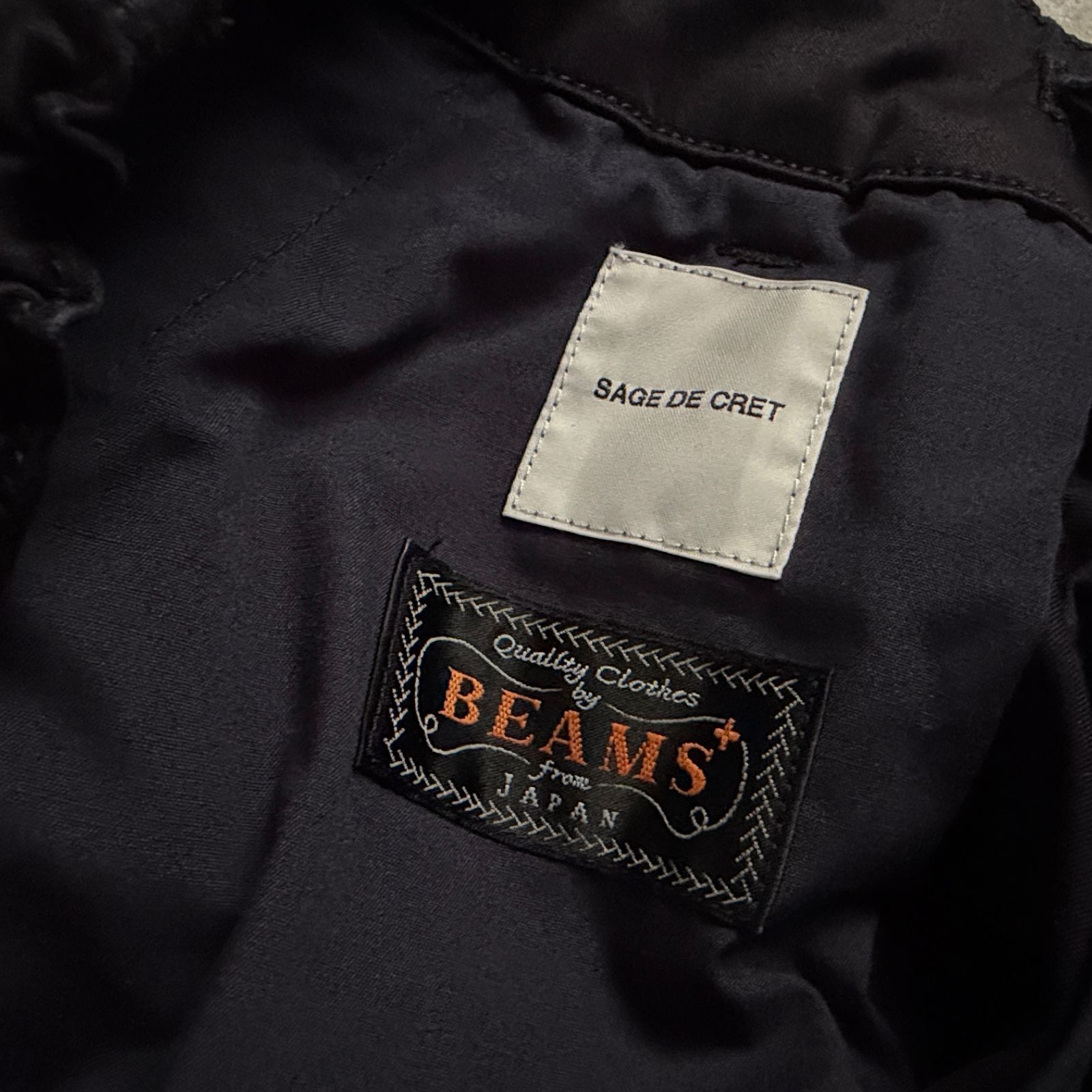 美品 定価2.2万 Sage de Cret × BEAMS PLUS 別注 German Military