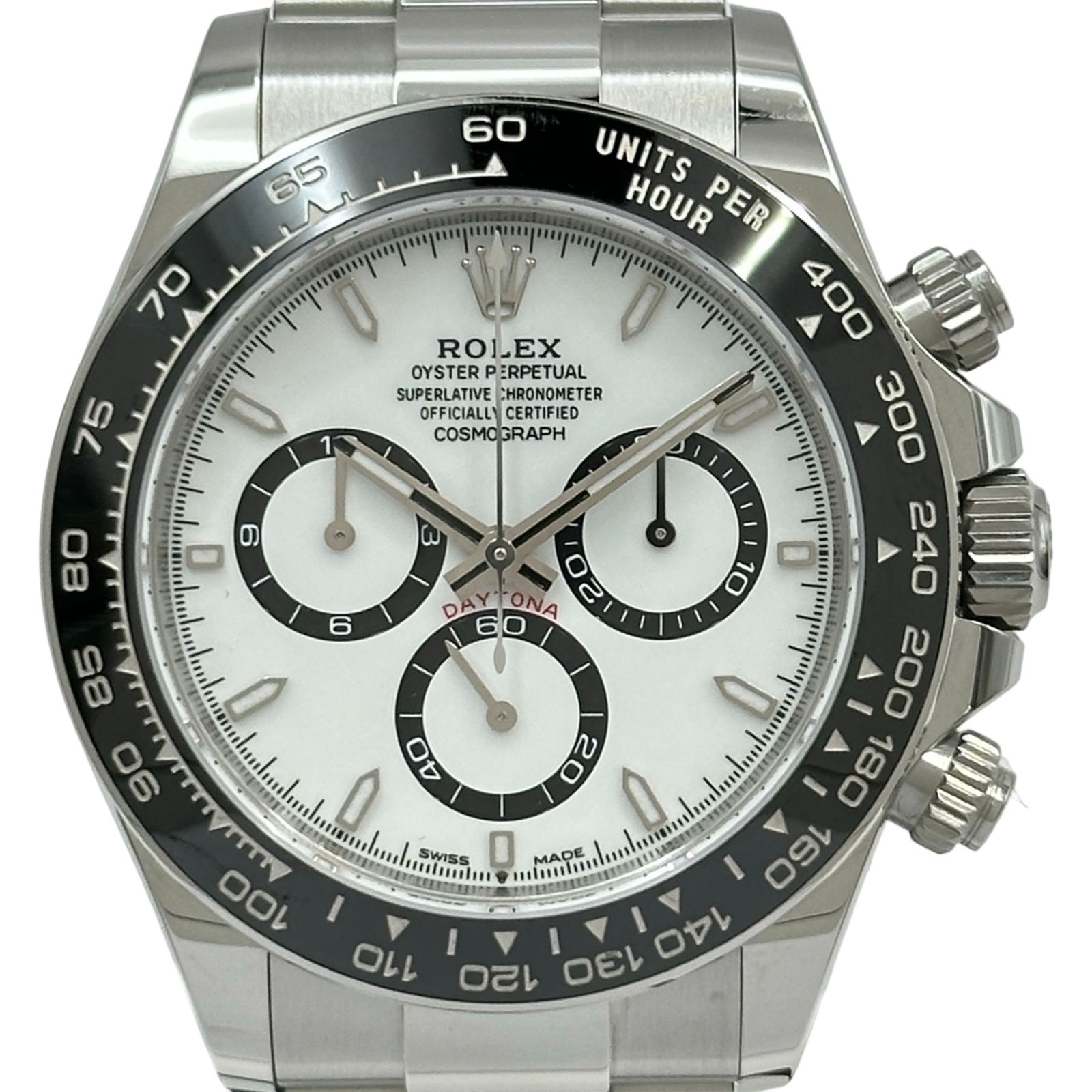ロレックス ROLEX デイトナ 126500LN ホワイト ステンレススチール 自動巻き メンズ 腕時計