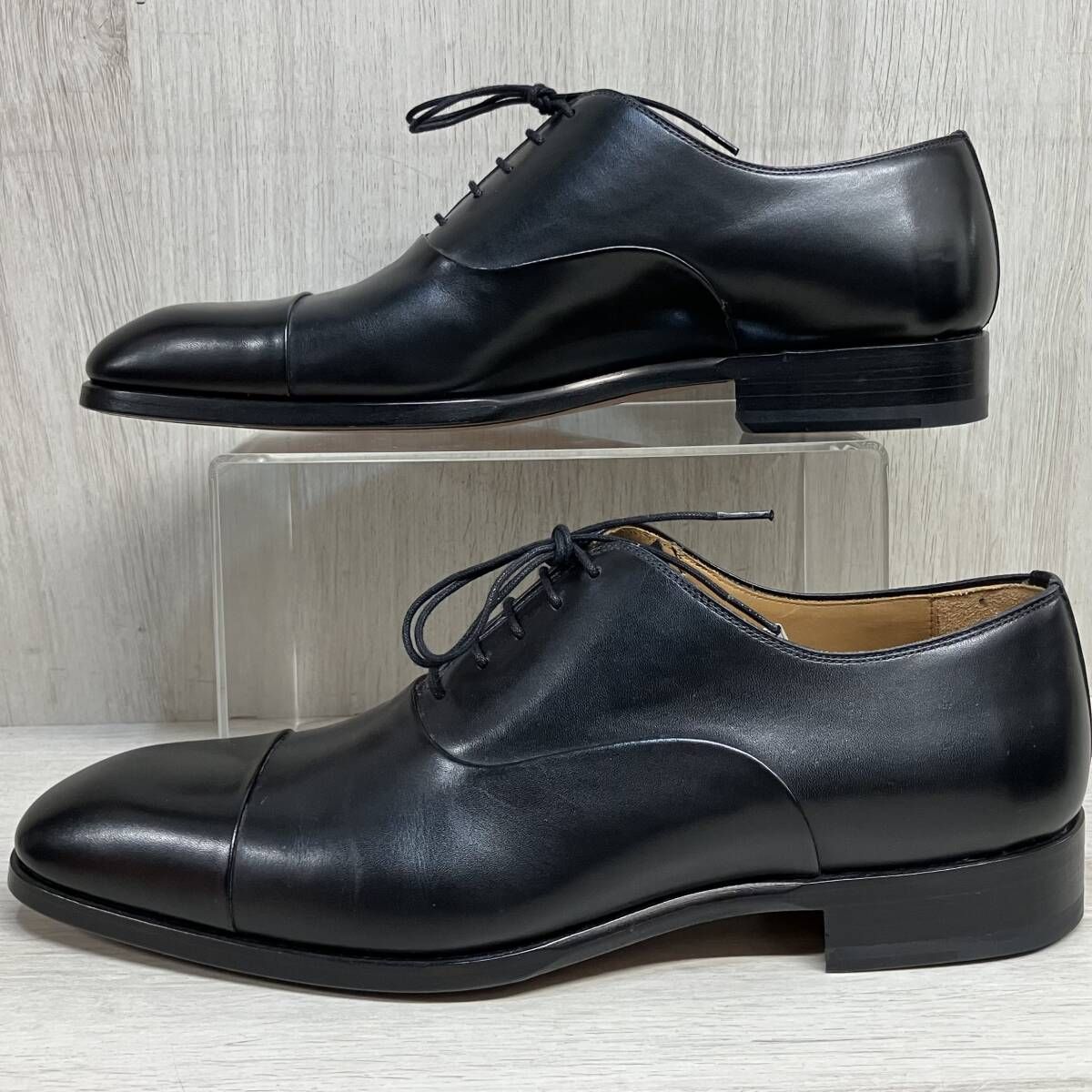 MAGNANNI NEGRO スペイン製 20578 42 約26cm 本革 レザー ストレート 