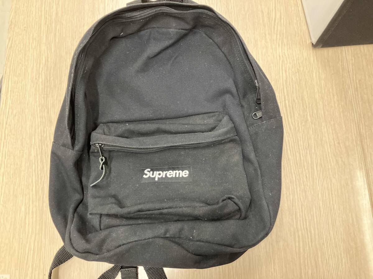 Supreme リュック　黒