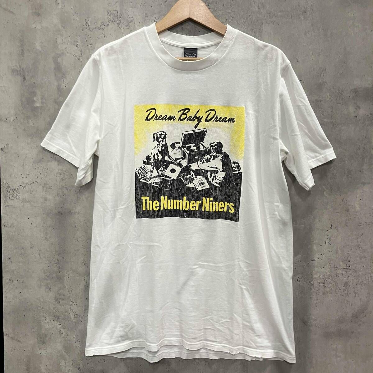 04SS NUMBER (N)INE DREAM期 ナンバーナイン プリントTEE ホワイト サイズ4