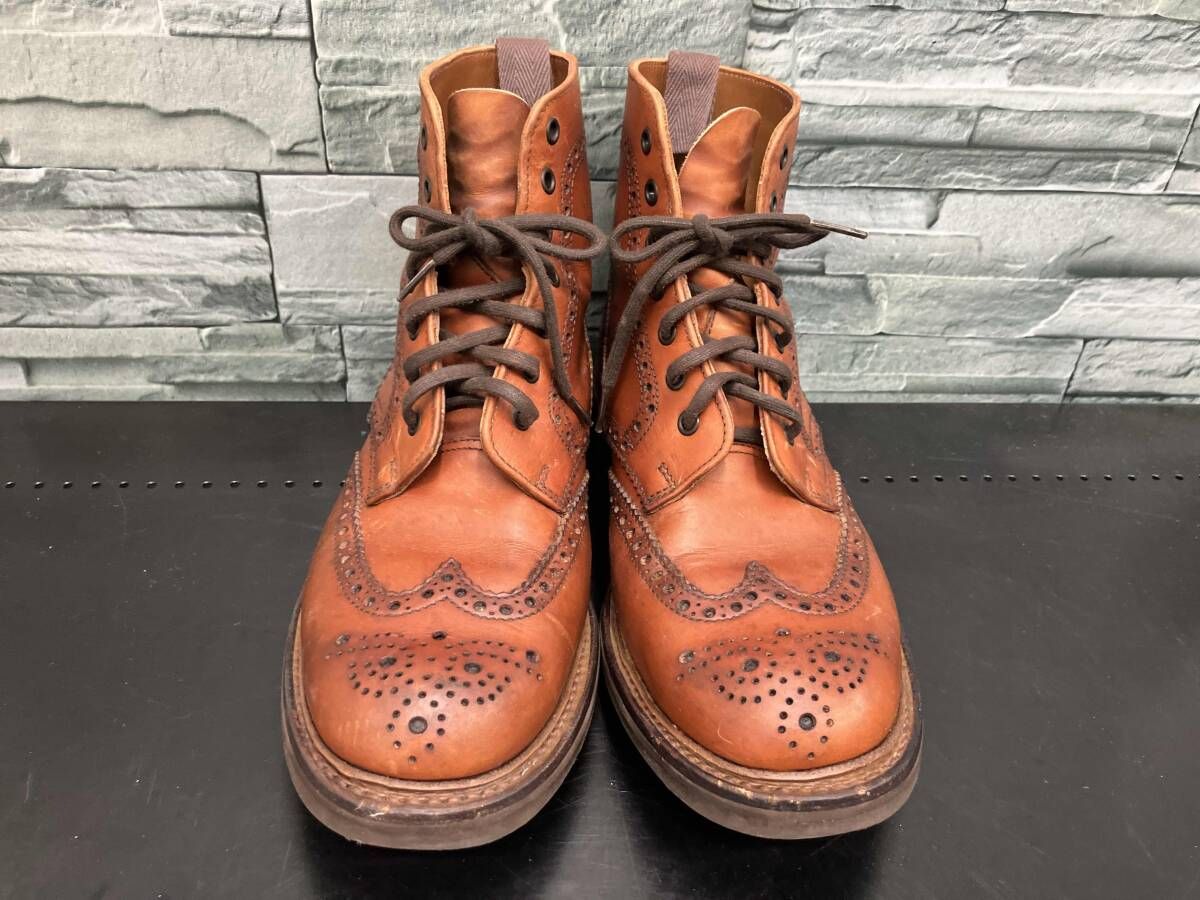TRICKER’S／カントリーブーツ／ブラウン／サイズ7 1/2
