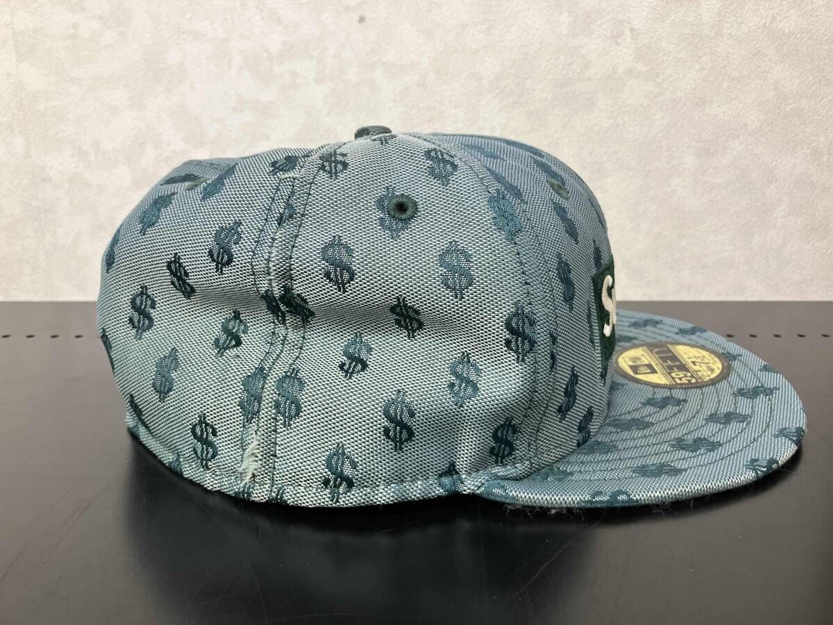 NEW ERA×Supreme Monogram Box Logo Cap キャップ 7 1/2 ニューエラ