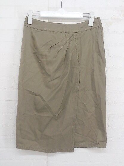 ◇ L'Allure ラリュー 膝丈 台形 スカート サイズ36 ブラウン系 レディース P 【1208310003738】 12,075円