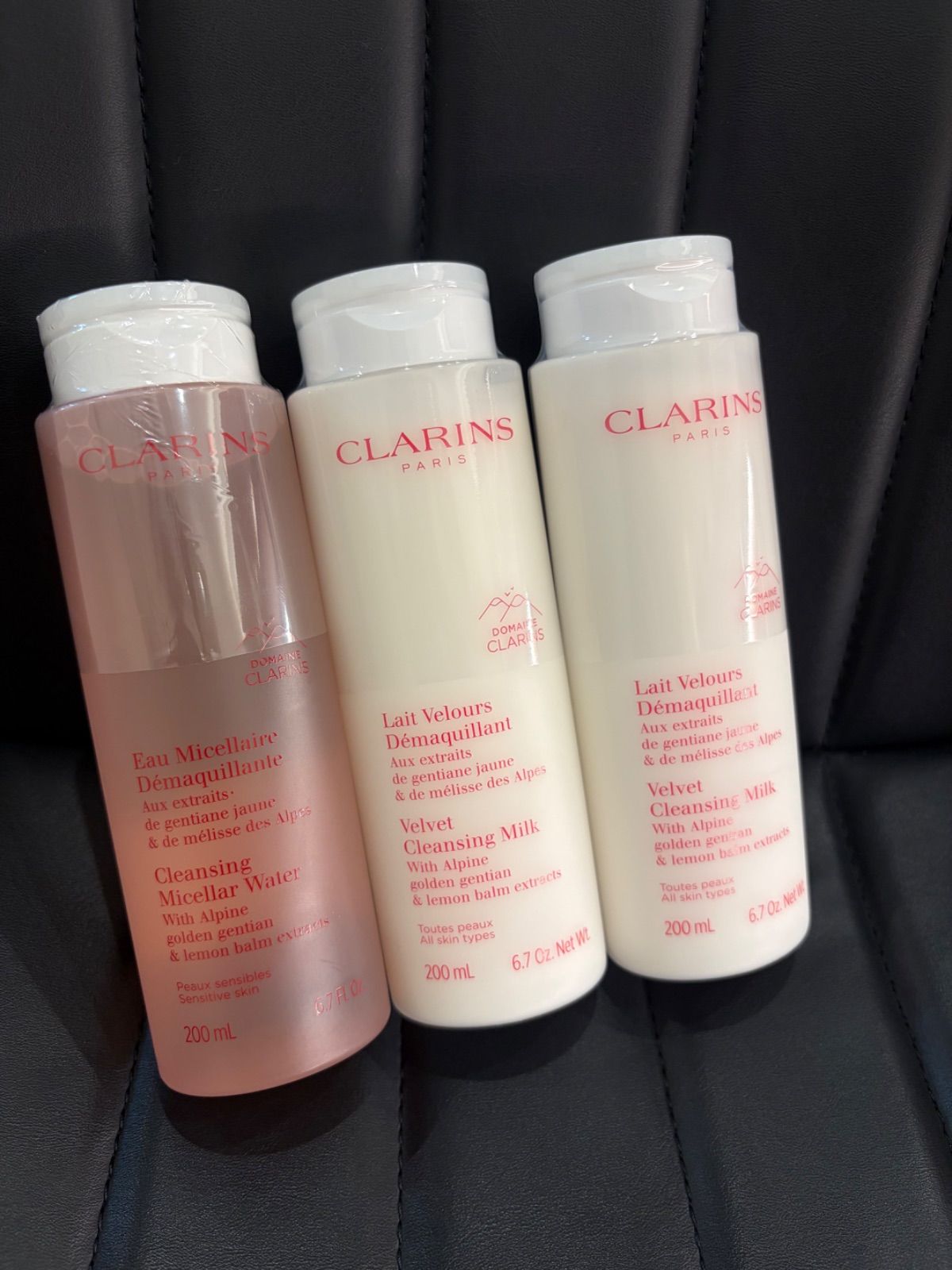 ☆NA5911 クレンジング未使用3点セット！ CLARINS クラランス ミセラー