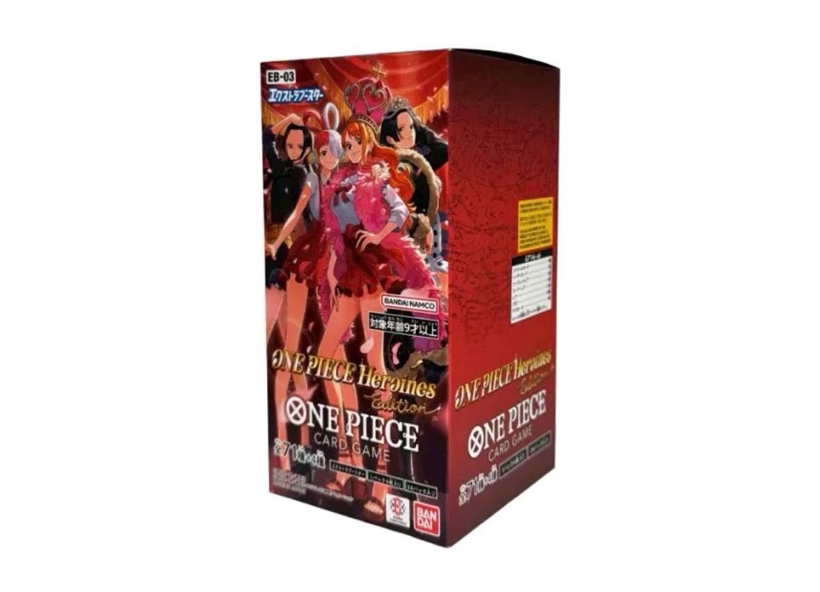 【ワンピースカード】EB-03ヒロインズエディション　BOX テープカット未開封 未開封BOX】ONE PIECEカード EB-03 ヒロインズエディション ※テープ