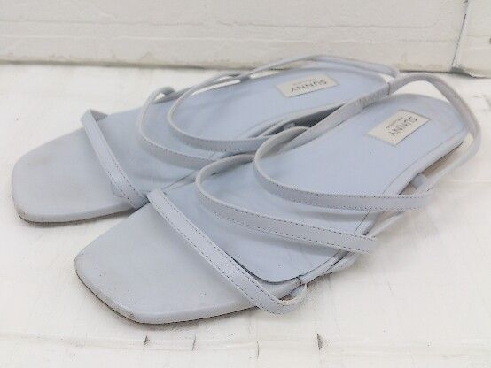 ◇ PELLICO SUNNY ペリーコサニー スペイン製 サンダル シューズ サイズ35 ブルー系 レディース P 【中古】 【1208310005435】