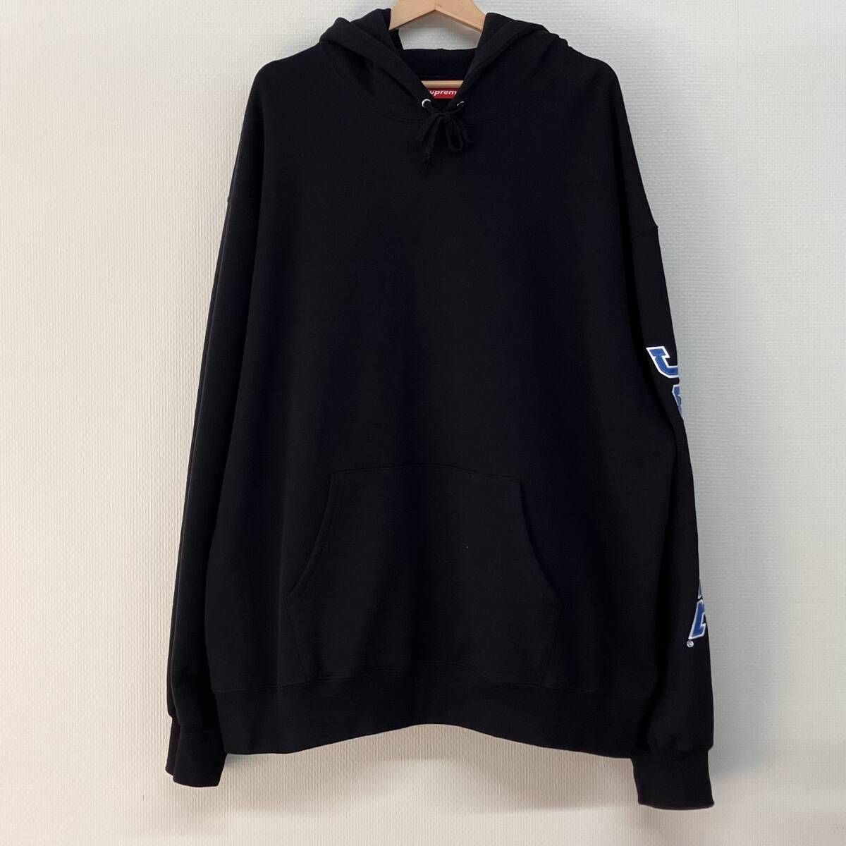 Supreme Sleeve Arc Hooded Sweatshirt 'Black' FW-23 シュプリーム スリーブ アーク フーディー スウェットシャツ サイズXXLわ