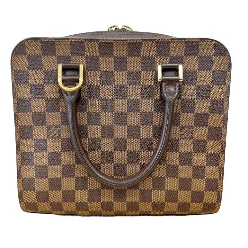 ♪Louis Vuitton ルイヴィトン ダミエ・グラフィット トリアナ N51155 ハンドバッグ レザー レディース