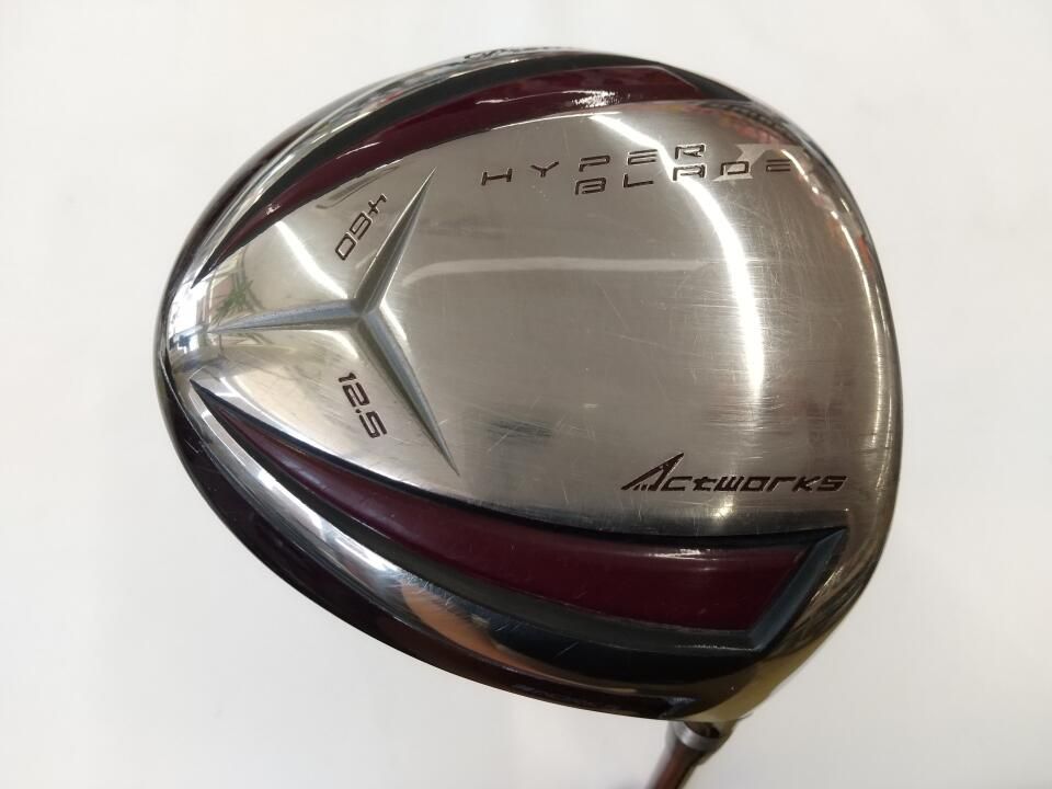 ワークス　HYPER BLADE Γ Premia　12.5度　Premia ATTAS　Lフレックス　ドライバー　中古　ゴルフドゥ！山口防府店【最短即日発送】