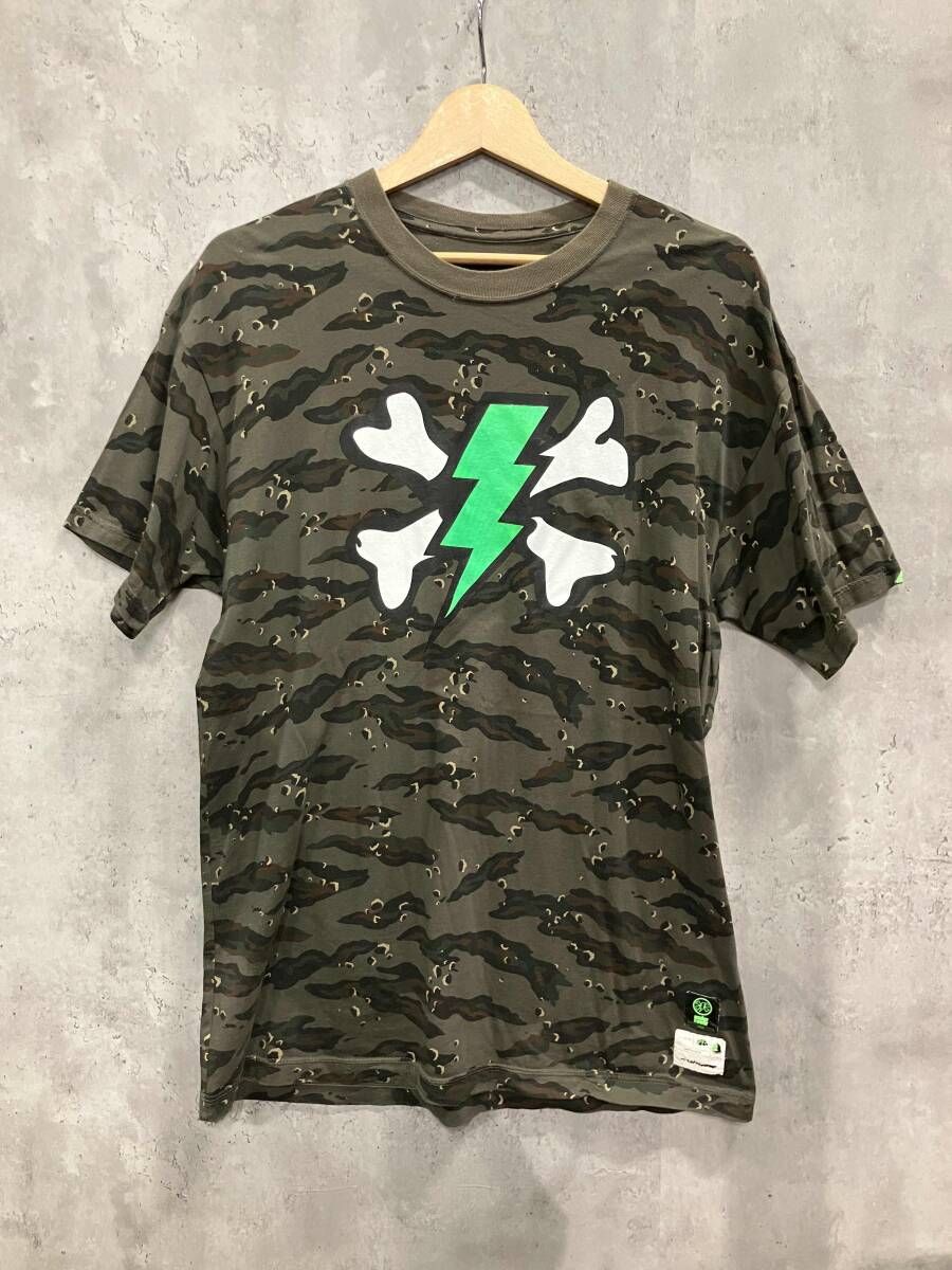 01SS UNDER COVER アンダーカバー タイガーカモ chaotic discor サンダークロスボーンTEE サイズ L