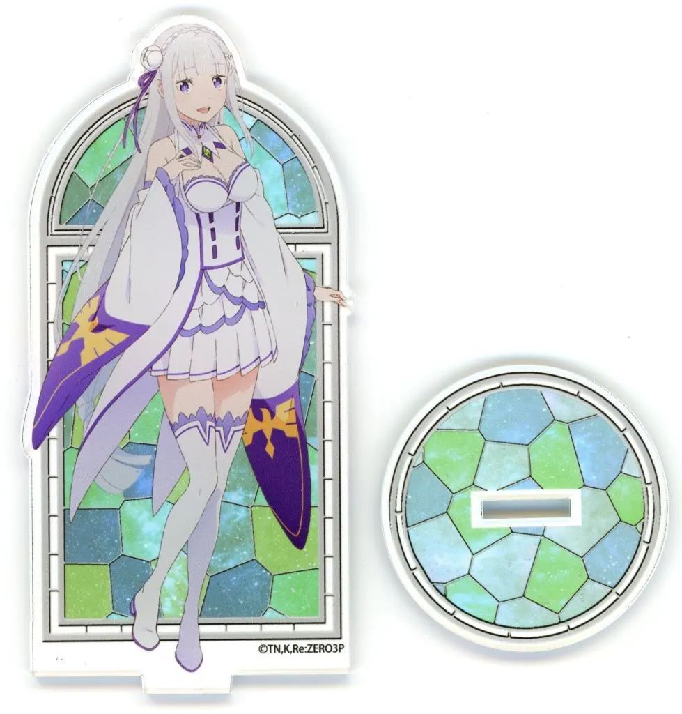 中古】アクリルスタンド・アクリルパネル エミリア(3rd season