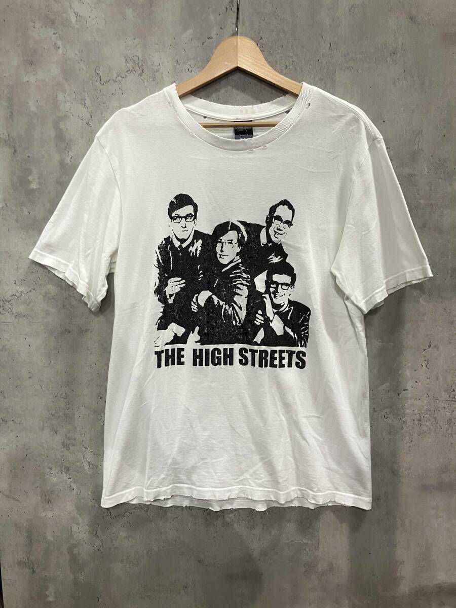 05AW NUMBER (N)INE THE HIGH STREET期 ナンバーナイン プリントTEE ホワイト サイズ3