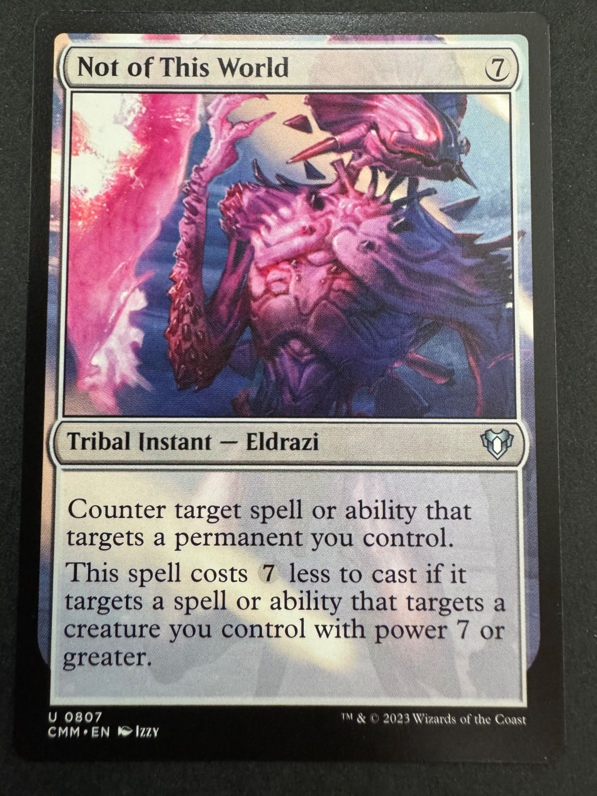 MTG この世界にあらず 英語 統率者マスターズ CMM 統率者 EDH - メルカリ
