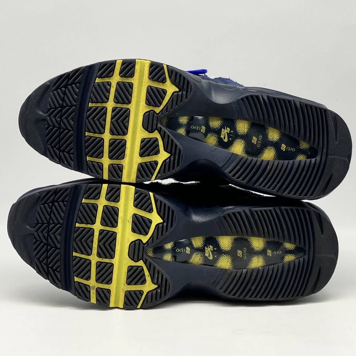 NIKE Eric Koston × Nike SB Air Max 95 Obsidian and Speed Yellow 