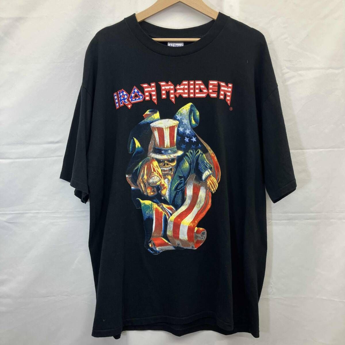 ALL SPORT / オールスポーツ / 半袖Tシャツ / 美品 / IRON MAIDEN / 90s / 00s / USA製 / バンドT / ブラック / XL