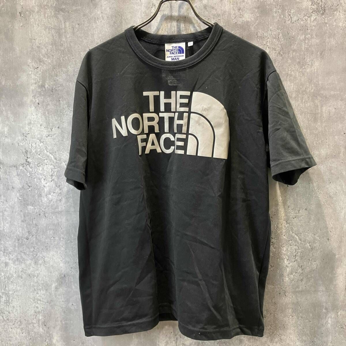eYe JUNYA WATANABE MAN × THE NORTH FACE Print TEE BLACK sizeM プリントTEE アイ ジュンヤワタナベ マン × ザノースフェイス