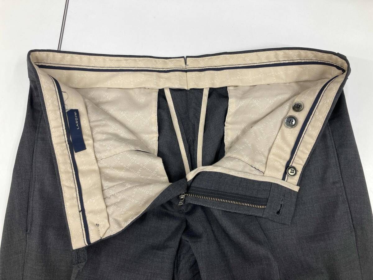 LARDINI ラルディーニ ロングパンツ サイズ34 チャコールグレー