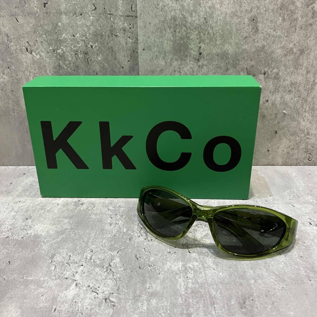 あきらこさん専用 AKIRA × KkCo LIZARD GRN sunglasses サングラス アキラ × ケーコー
